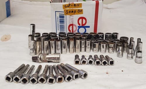 Lot of 64 pc Assorted Snao on Sockets, Chrome LOT-911 - Thumbnail 5