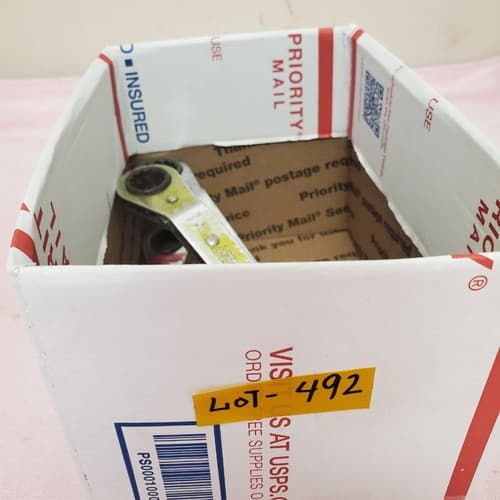 Lot of 5 Assorted Ratcheting Box End Wrench Set LOT-492 - Thumbnail 3