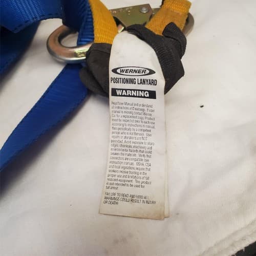 Werner Model C111106 Litefit Plus Construction Harness ML/MG - Thumbnail 10