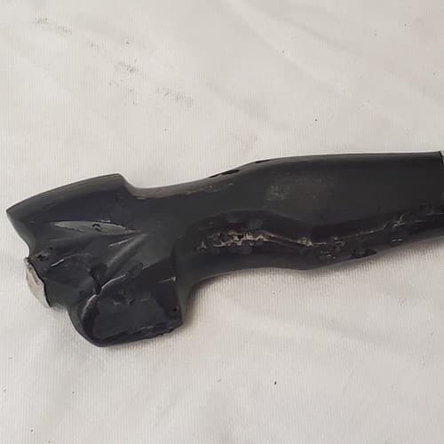 D2 Tool Steel Custom Sword Knife Hunting Machete with Leather Sheath - Thumbnail 6