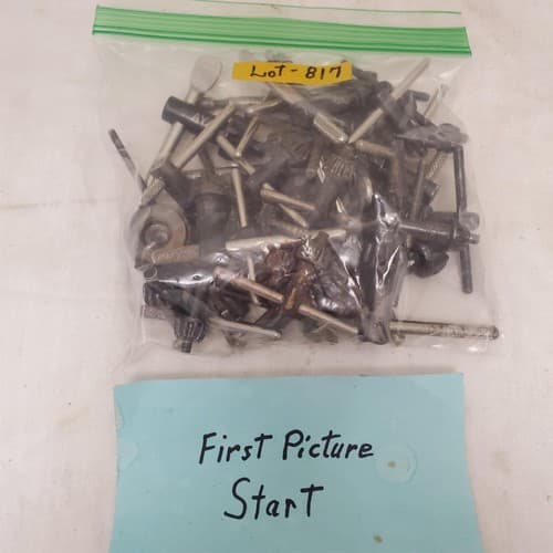 Lot of 37 Assorted Drill Chuck Keys Jacobs & More LOT-817 - Thumbnail 2