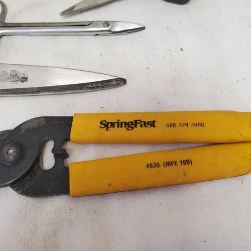 Lot of 9 Assorted Shears Scissors & Crimping Tool LOT-878 - Thumbnail 10