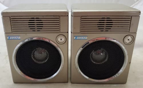 Regent Micro 2 Way Speaker System with Amplifier Model No. 5200 - Image 1