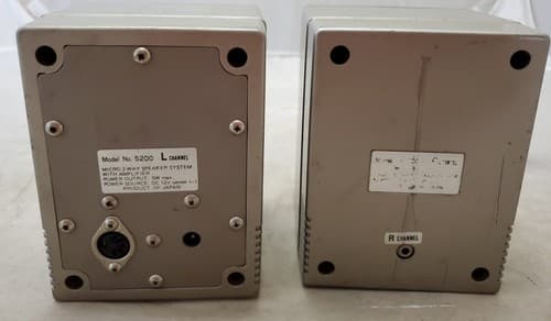 Regent Micro 2 Way Speaker System with Amplifier Model No. 5200 - Thumbnail 3