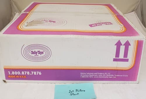 TackyTape Case Lot Pink Tacky Tape 32 Rolls 1/2 x 1/8 x 30' SM 9151 Sealant - Thumbnail 2