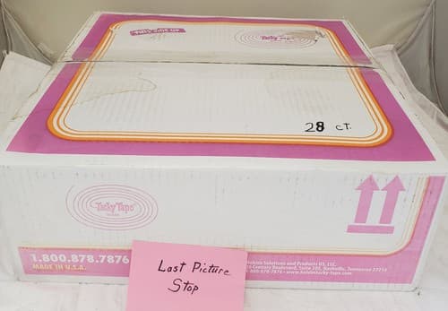 TackyTape Case Lot Pink Tacky Tape 32 Rolls 1/2 x 1/8 x 30' SM 9151 Sealant - Thumbnail 8