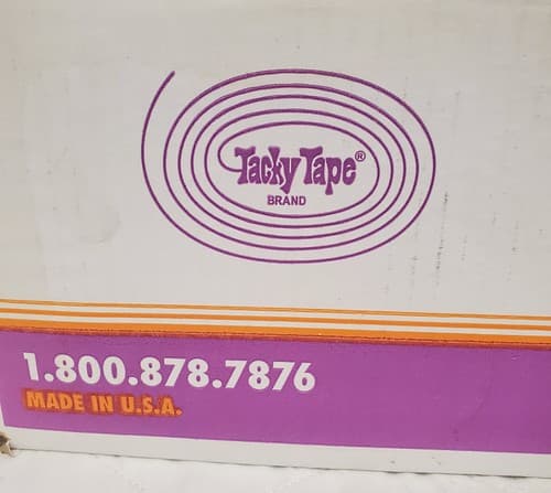 TackyTape Case Lot Pink Tacky Tape 32 Rolls 1/2 x 1/8 x 30' SM 9151 Sealant - Thumbnail 3