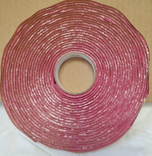 TackyTape Case Lot Pink Tacky Tape 32 Rolls 1/2 x 1/8 x 30' SM 9151 Sealant - Thumbnail 9