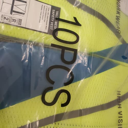 Radnor High Visibility Workwear Safety Vest - Thumbnail 3