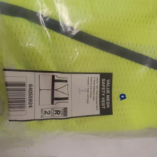 Radnor High Visibility Workwear Safety Vest - Thumbnail 2