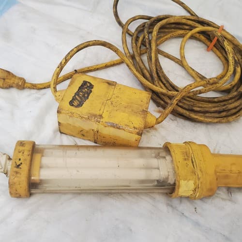 Vintage Fluorescent Hand Lamp Fluorescent Light - Thumbnail 3