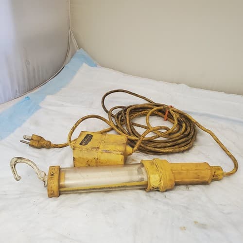 Vintage Fluorescent Hand Lamp Fluorescent Light - Image 1