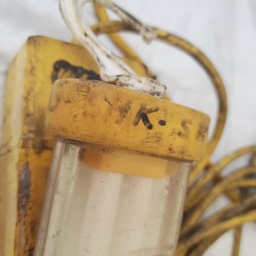 Vintage Fluorescent Hand Lamp Fluorescent Light - Thumbnail 6