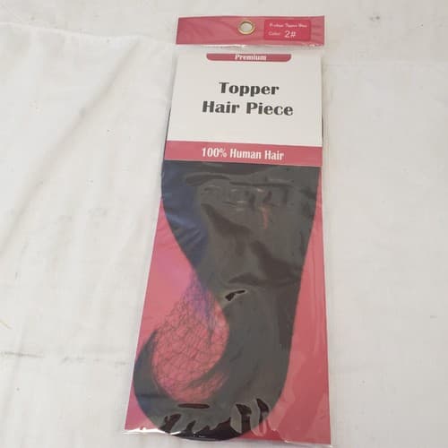 Topper Hair Piece 100% Human Hair X00466XP75 - Image 1
