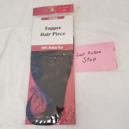 Topper Hair Piece 100% Human Hair X00466XP75 - Thumbnail 6