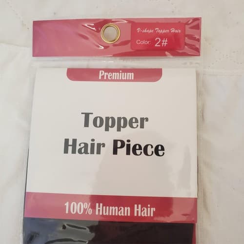Topper Hair Piece 100% Human Hair X00466XP75 - Thumbnail 5
