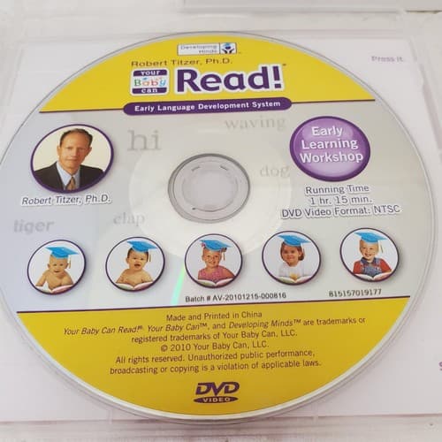 Your Baby Can Read Early Language Development System - 3 DVD Set - Thumbnail 7