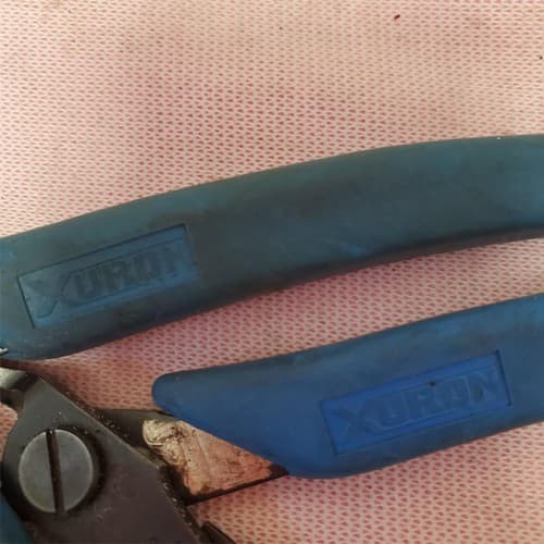 Lot of 4 Xuron Micro-Shear Flush Cutters LOT-940 - Thumbnail 4