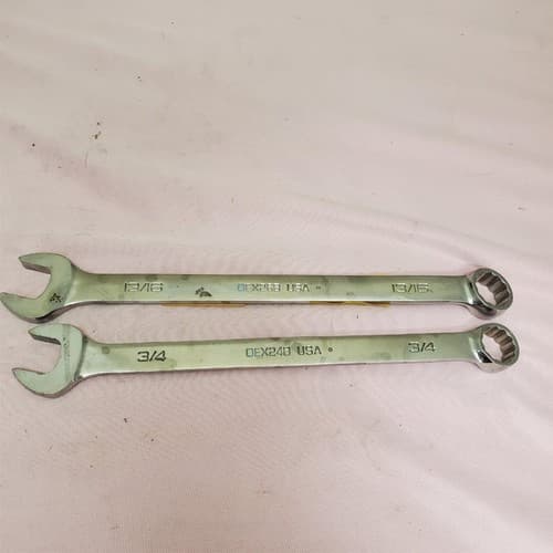 Snap on OEX Series 13/16" OEX26B & 3/4" OEX24B Combination Wrenches LOT-403 - Thumbnail 5