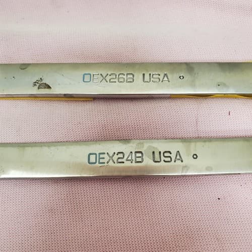 Snap on OEX Series 13/16" OEX26B & 3/4" OEX24B Combination Wrenches LOT-403 - Thumbnail 6