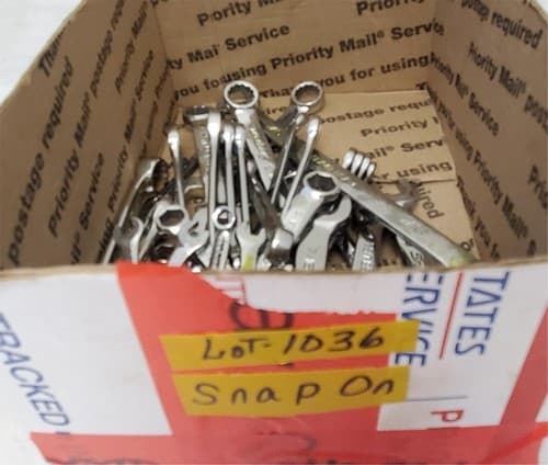 Lot of 34 Assorted Snap on Combination Wrench Set LOT-1036 - Thumbnail 3