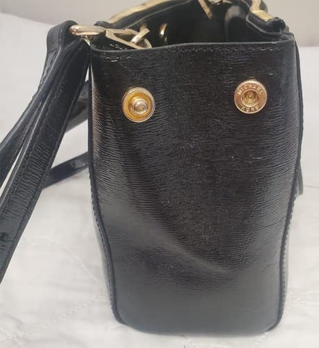 Michael Kors Sutton Satchel Black Leather Handbag - Thumbnail 6