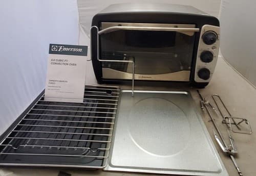 Emerson TOR23 Owners Manual 0.8 Cubic FT. Convection Toaster Oven - Image 1
