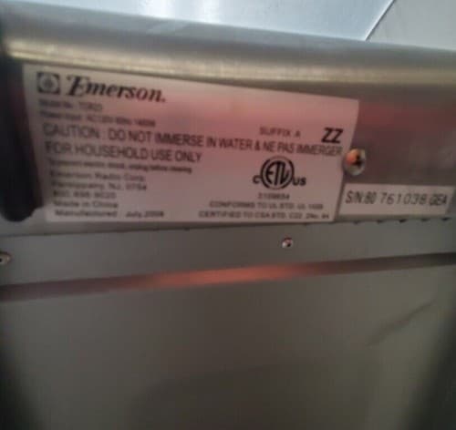 Emerson TOR23 Owners Manual 0.8 Cubic FT. Convection Toaster Oven - Thumbnail 12