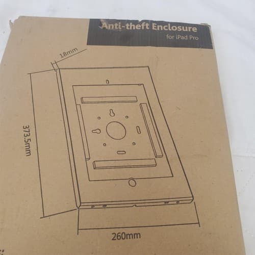 Mount-it MI-3772-XL Anti Theft iPad Pro Wall Mount Enclosure - Thumbnail 2