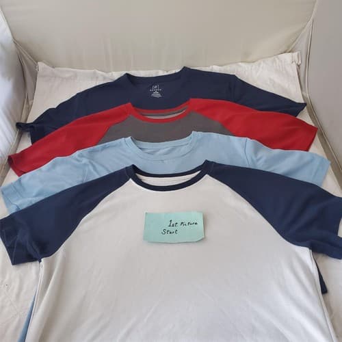 Lot of 4 Assorted Size M 38-40 GEORGE Dry Fit Short Sleeve Shirt Mens - Image 1