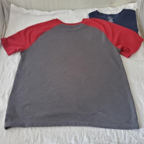 Lot of 4 Assorted Size M 38-40 GEORGE Dry Fit Short Sleeve Shirt Mens - Thumbnail 4