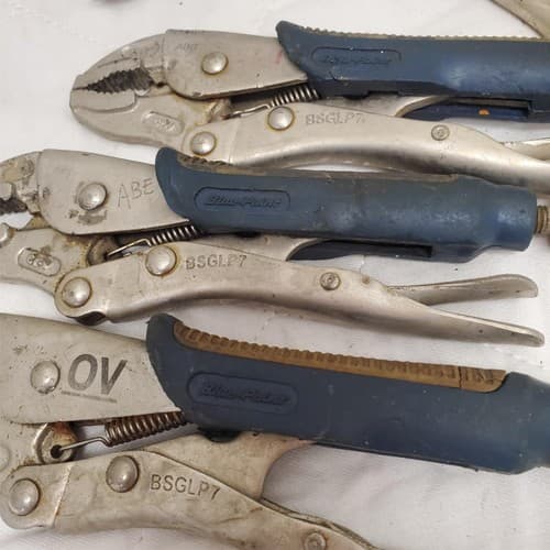 Lot of 5 Vise Grip Irwin 7CR 7" The Original Vise Grip Locking Pliers LOT-909 - Thumbnail 7