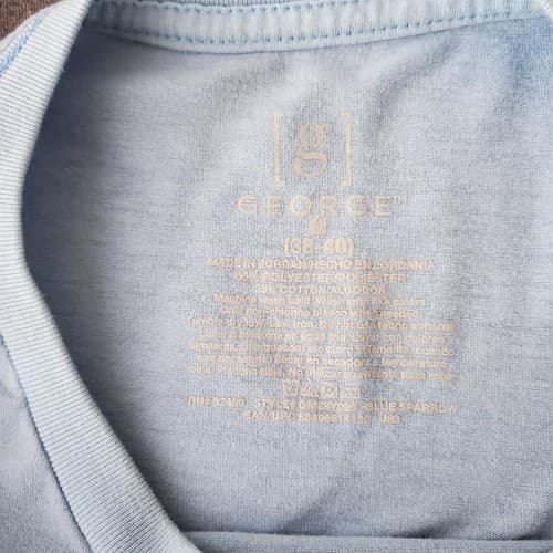 Lot of 4 Assorted Size M 38-40 GEORGE Dry Fit Short Sleeve Shirt Mens - Thumbnail 11