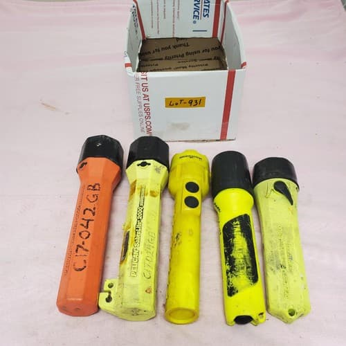 Lot of 5 NightStick Intrinsically Safe Flashlight LOT-931 - Image 1