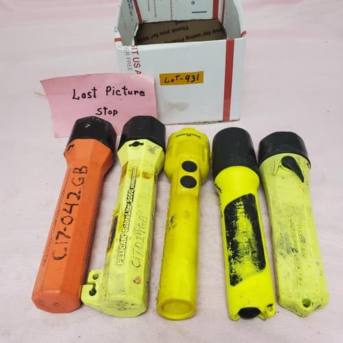 Lot of 5 NightStick Intrinsically Safe Flashlight LOT-931 - Thumbnail 7