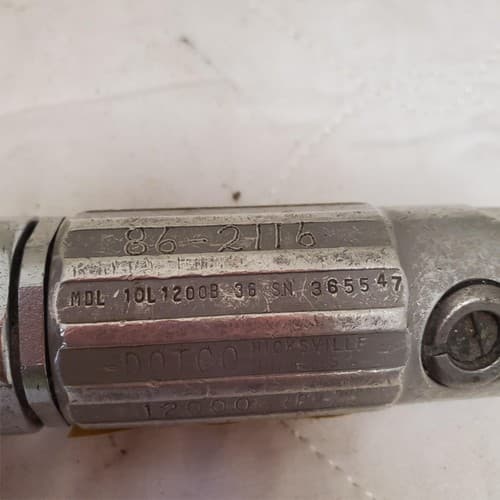 Dotco Angle Die Grinder MDL 10L1200B 36 SN 365547 AD-50 - Thumbnail 5