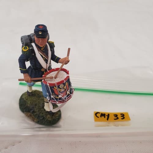 King and Country CW123 Infantry Drummer Boy CM-133 - Thumbnail 2