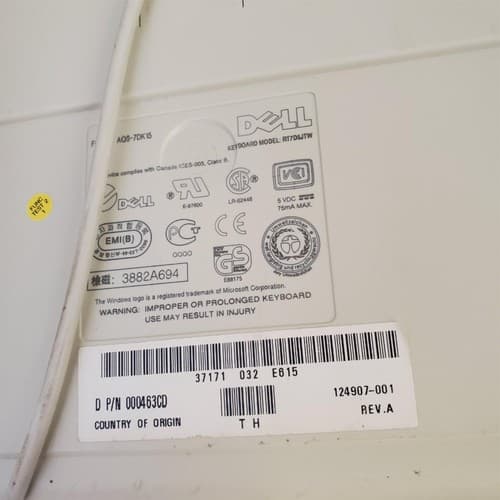 Lot of 5 Assorted Brands PC Keyboards - Thumbnail 10