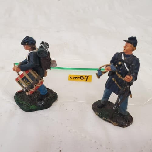 The Collectors Showcase 20th Massachusetts Drummer & Trumpet CM-87 - Thumbnail 2
