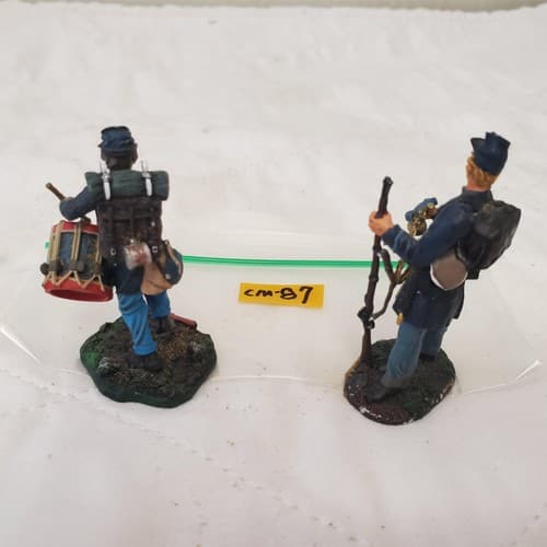The Collectors Showcase 20th Massachusetts Drummer & Trumpet CM-87 - Thumbnail 5
