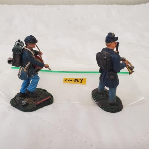 The Collectors Showcase 20th Massachusetts Drummer & Trumpet CM-87 - Thumbnail 6