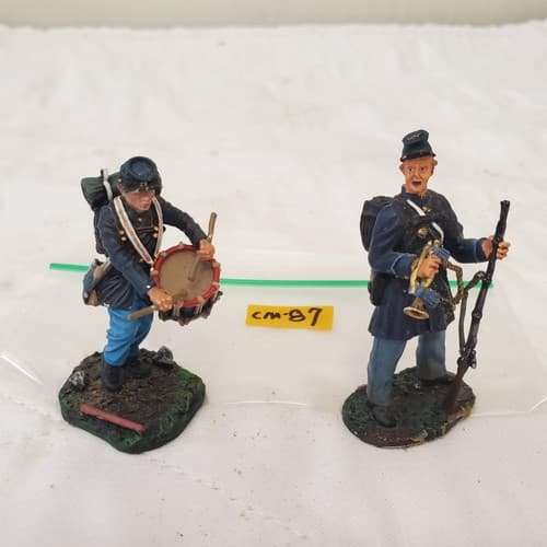 The Collectors Showcase 20th Massachusetts Drummer & Trumpet CM-87 - Thumbnail 4