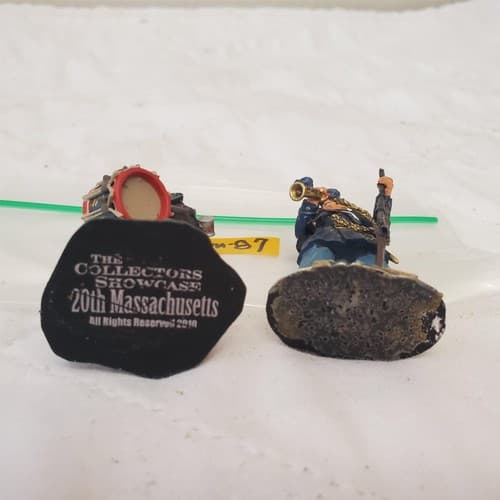 The Collectors Showcase 20th Massachusetts Drummer & Trumpet CM-87 - Thumbnail 7
