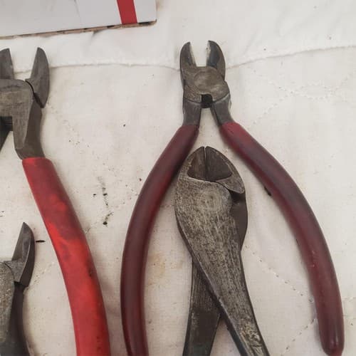 Lot of 6 Assorted Wire Cutters & Pliers LOT-837 - Thumbnail 6