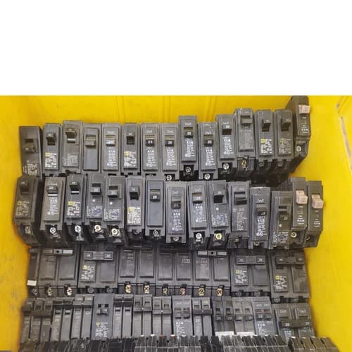 Large Lot of 132 Used Circuit Breakers Assorted #20 - Thumbnail 6