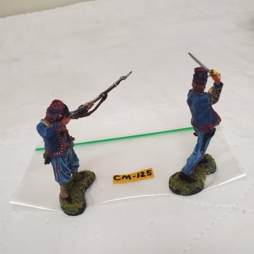 The Collectors Showcase CS01032 Firing& CS01028 Officer 72nd Pennsylvania CM-125 - Thumbnail 4