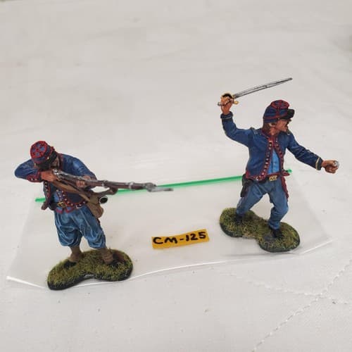 The Collectors Showcase CS01032 Firing& CS01028 Officer 72nd Pennsylvania CM-125 - Thumbnail 3