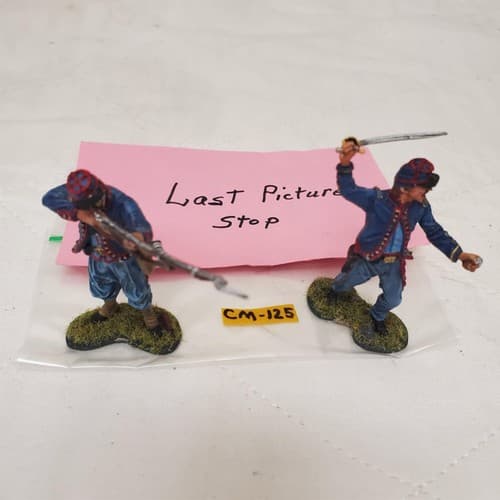 The Collectors Showcase CS01032 Firing& CS01028 Officer 72nd Pennsylvania CM-125 - Thumbnail 8