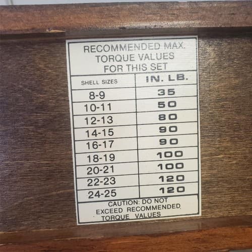 Beta Technics BT-S-389L Torque Adapter Set - Thumbnail 5