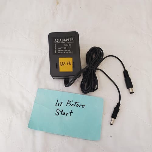 AC Adapter For Classic Game Consoles AC 110 60Hz W16 - Image 1